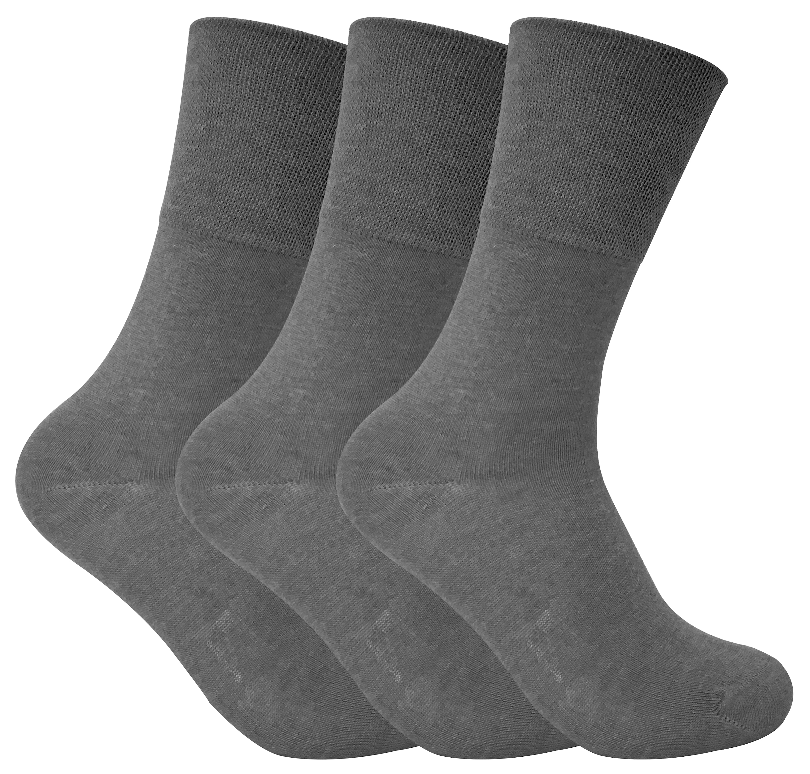 3 Pack Damen nicht elastische thermische diabetische Socken für schlechte Durchblutung