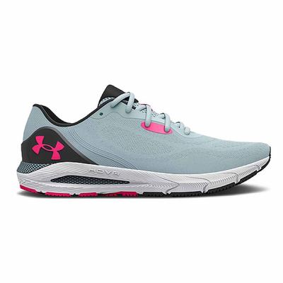 UA HOVR Sonic 5 Under Armour Laufschuhe für Frauen in Blau Image