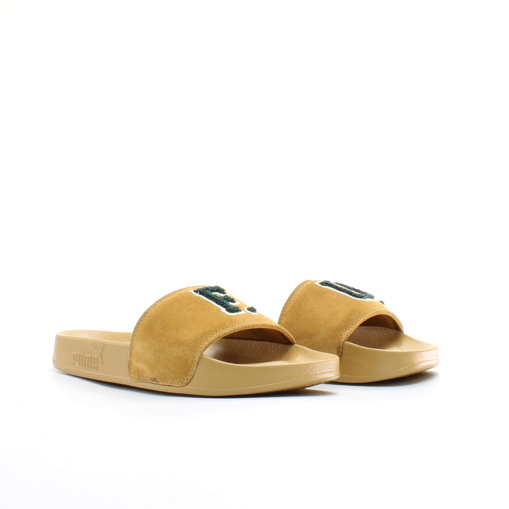 Puma Rihanna Fenty Fu Brown Wildleder Leder Damen aus Sandalen 367087 02 Image