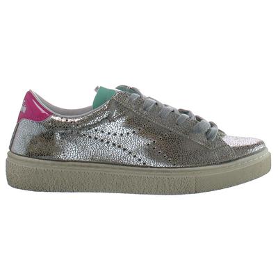 Diadora Montecarlo H Lame'dirty Womens Silver Trainer