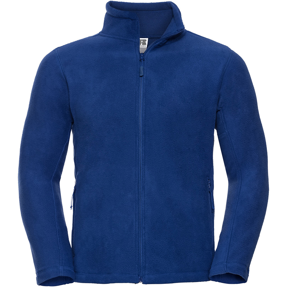 Russell Mens Full Zip Outdoor Fleece Jacke (Bright Royal) Image