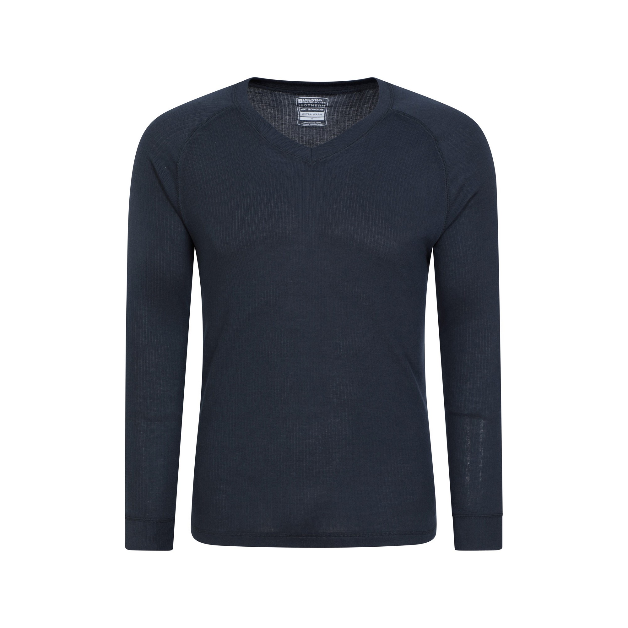 Mountain Warehouse Herren Talus V-Ausschnitt Thermal Top (Marine) Image