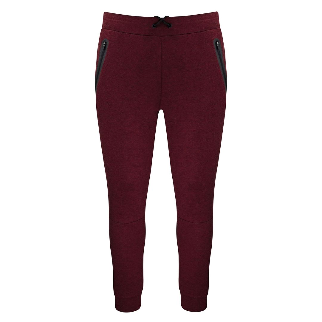 Neues Balance -Logo Burgund Herren Fortitech Fleece Stretch Track Hosen MP11143 GTH Image