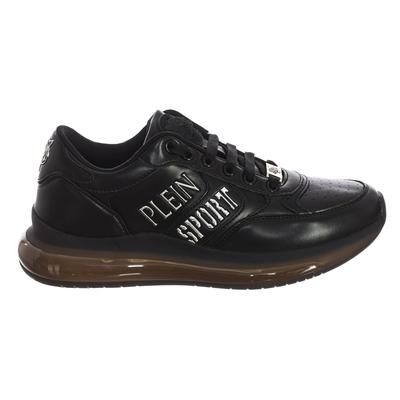 Plein Sport Mens Sports Shoes SIPS1513 - Black Leather - Size EU 41 | Plein Sport Sale | Discount Designer Brands