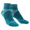 Bridgedale - Womens Sport Ultralight Merino Low Socks - Teal - Turquoise Merino Wool - Size 7-8.5 (UK Shoe)