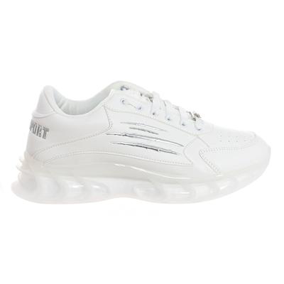 Plein Sport Mens Sports Shoes SIPS1510 - White Leather - Size EU 43 | Plein Sport Sale | Discount Designer Brands