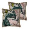 Furn. Amazonia Cushions (Twin Pack) - Pink - One Size | Furn. Sale | Discount Designer Brands