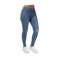 Levi's Womens Levis 720 High Rise Super Skinny Jeans in Denim - Blue Cotton - Size 27 Short | Levi's Sale | Discount Designer Brands