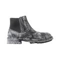 Dolce & Gabbana Mens Black Gray Leather Ankle Boots - Size EU 43.5 | Dolce & Gabbana Sale | Discount Designer Brands