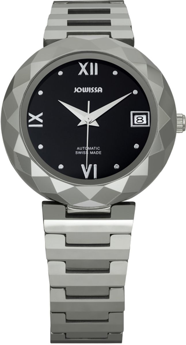 Jowissa : Womens Soletta Black Watch - Silver - One Size | Jowissa Sale | Discount Designer Brands
