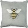 Paoletti Hortus Cushion - Silver - Size 50 cm x 50 cm | Paoletti Sale | Discount Designer Brands