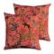 furn. Wildlife Cushions (twin Pack) - Orange - One Size | furn. Sale | Discount Designer Brands
