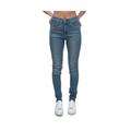 Levi's Womens Levis 720 High Rise Super Skinny Jeans in Light Blue Cotton - Size 26 Short | Levi's Sale | Discount Designer Brands