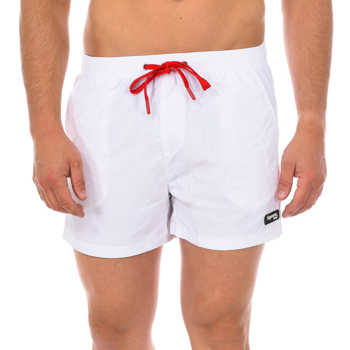 Supreme Africa Mens Boxer Shorts CM-30050-BP - White Polyamide - Size Small | Supreme Sale | Discount Designer Brands