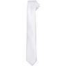 Premier Tie - Mens Slim Retro Work Tie (White) - One Size | Premier Sale | Discount Designer Brands