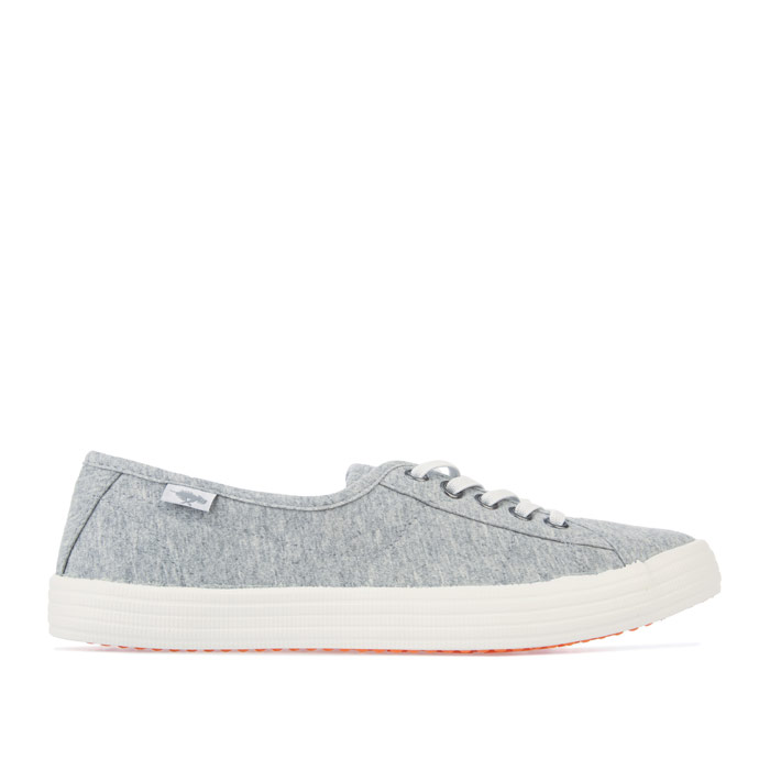 Rocket Dog Womens Chow Summer Jersey Pumps in Light Grey Textile - Size UK 4 | Rocket Dog Sale | Discount Designer Brands