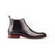 Sole Mens Carlyle Chelsea Boots - Black Leather - Size UK 8 | Sole Sale | Discount Designer Brands