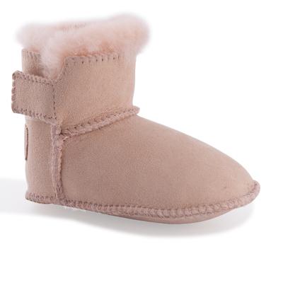 Aus Wooli Womens Australia Baby's Sheepskin Koala Booties - Pink Leather - Size Small | Aus Wooli Sale | Discount Designer Brands