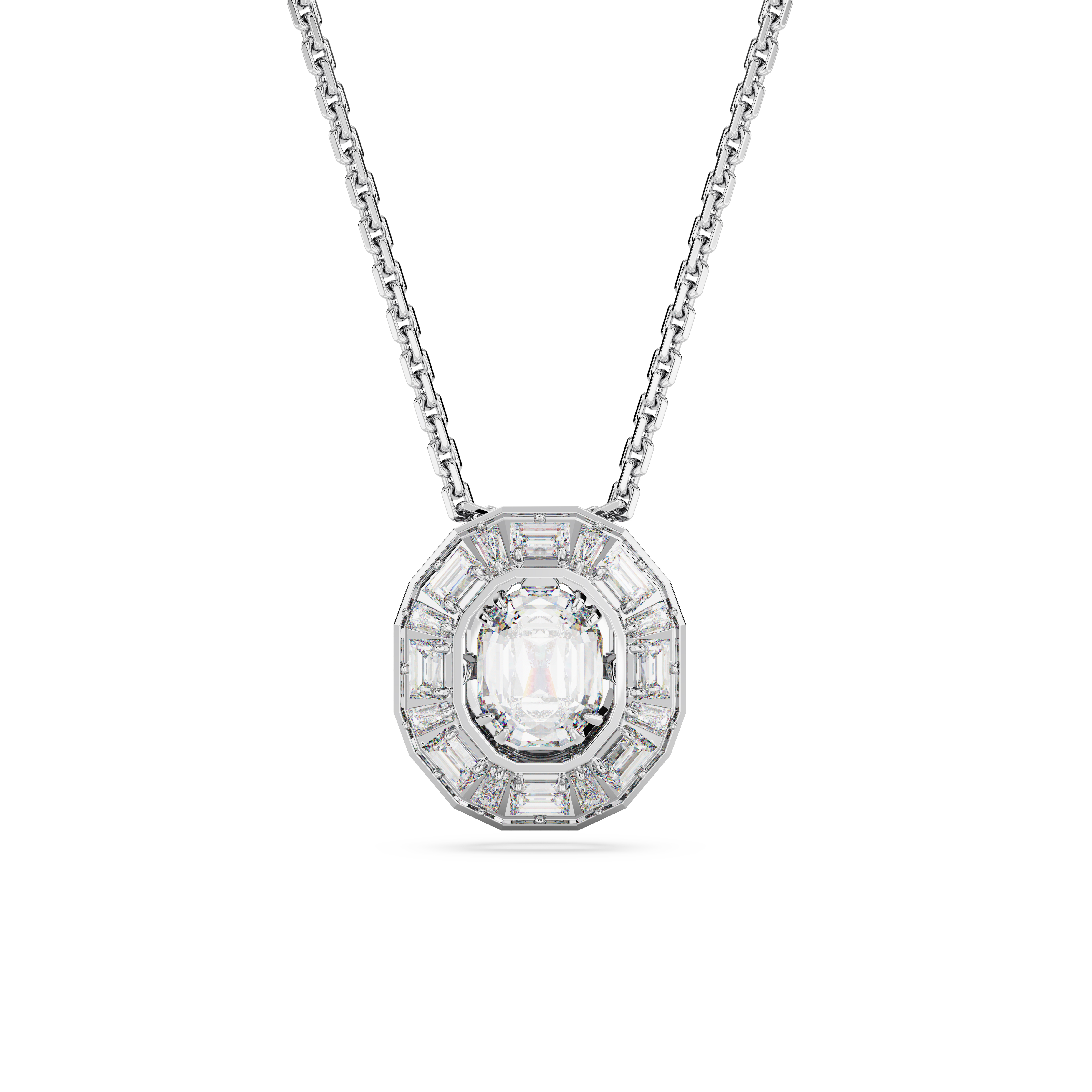 Swarovski 'mesmera' Womens Base Metal Necklace - Silver 5669915 Metal - One Size | Swarovski Sale | Discount Designer Brands