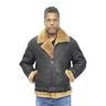 Infinity Leather Mens Raf Sheepskin Aviator Jacket-Colchester - Brown Material_sheepskin - Size 3XL | Infinity Leather Sale | Discount Designer Brands