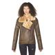 Infinity Leather Womens B3 Sheepskin Flying Jacket-bergamo - Brown - Size 22 UK | Infinity Leather Sale | Discount Designer Brands
