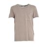 Eleven Paris Abdel WoMens Short Sleeve Round Neck T-shirt 17S1TS01 - Grey Cotton - Size Small | Eleven Paris Sale | Discount Designer Brands