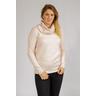 Reserved Womens Ribbed Roll Neck Jumper - Light Pink - Size Small | Reserved Sale | Discount Designer Brands