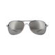 Oakley Aviator Mens Lead Prizm Black Polarized Sunglasses - Grey Metal - One Size | Oakley Sale | Discount Designer Brands