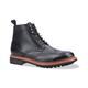 Cotswold Mens Rissington Commando Lace Up Leather Dress Boot (Black) - Size UK 10 | Cotswold Sale | Discount Designer Brands