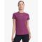 2Xu Womens Ignition Base Layer Tee Beet Marle/Silver Reflective - Purple Polyester/Rayon - Size Large | 2Xu Sale | Discount Designer Brands