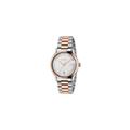 Gucci YA126473 Mens Watch - Silver & Rose Gold Stainless Steel - One Size | Gucci Sale | Discount Designer Brands