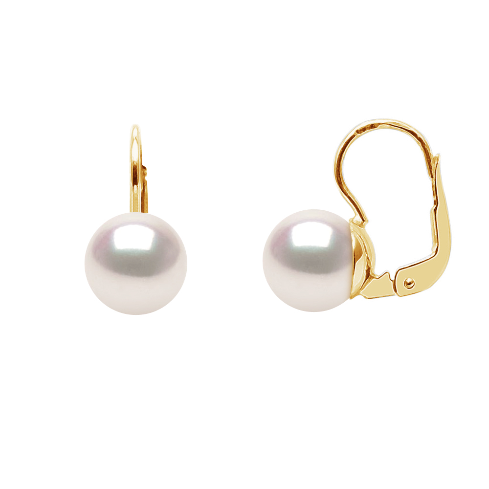 Diadema Womens - Earrings True Japanese Akoya Cultured Pearl - Quality AA+ - White - One Size | Diadema Sale | Discount Designer Brands