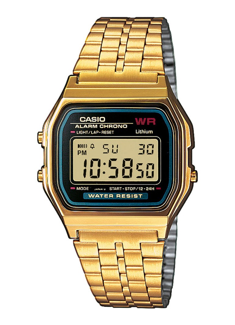 Casio Retro Unisex's Gold Watch A159WGEA-1EF Stainless Steel - One Size | Casio Sale | Discount Designer Brands