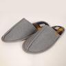 Secret Label Mens Grey Mule Slippers - Size UK 9 | Secret Label Sale | Discount Designer Brands