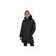 Brave Soul Womens Kylie Padded Parka Jacket in Black - Size 10 UK | Brave Soul Sale | Discount Designer Brands
