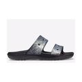 Crocs Childrens Unisex Classic Glitter Sandal Junior - Black Mixed Material - Size UK 11 Kids | Crocs Sale | Discount Designer Brands