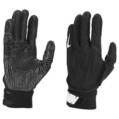 Nike D-Tack 7.0 Adult Football Lineman Gloves Black/White