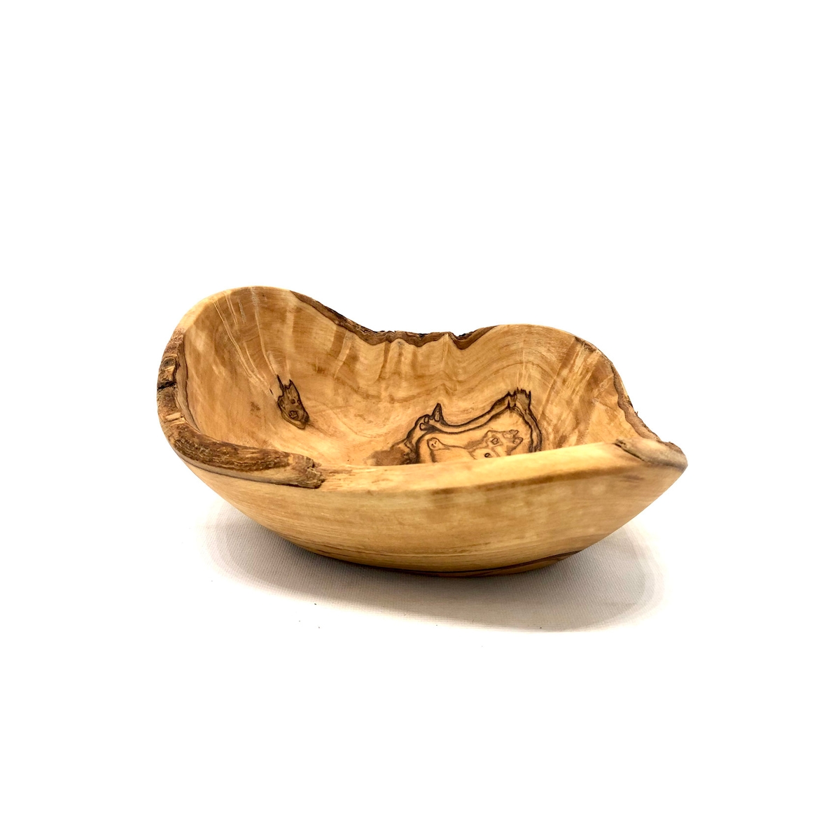 Schale rustikal 14-16 cm aus Olivenholz Image