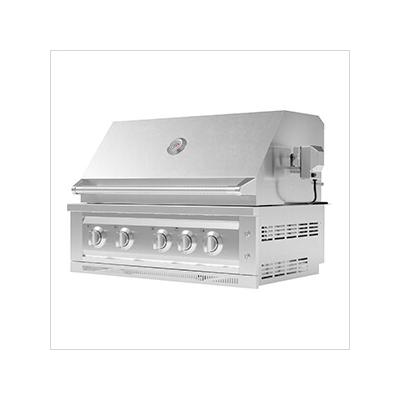 NewAge Outdoor Kitchens 36-Inch Liquid Propane 5-Burner Grill (Platinum Model)