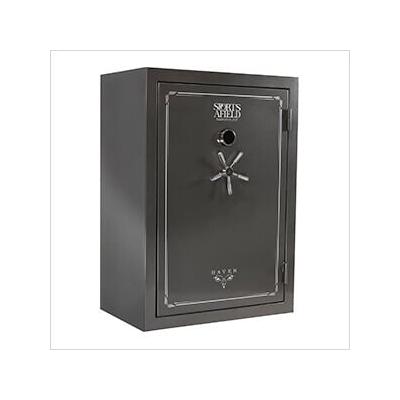 Sports Afield Haven 48-Gun Safe with Electronic Lock (Metal Grey)