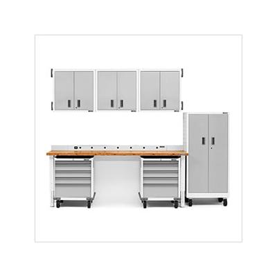 Gladiator 13-Piece White Garage Cabinet Set