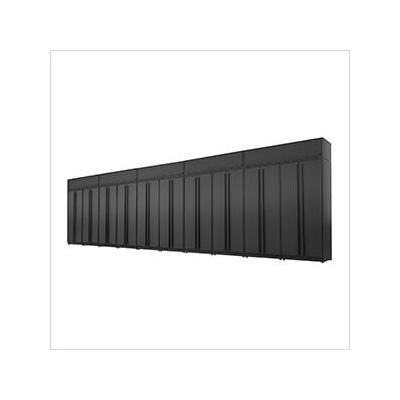 Proslat Garage Cabinets 15-Piece Mat Black Extra Tall Garage Cabinet Set with Black Handles