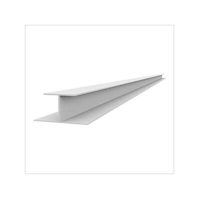 Proslat 5 x 96" PVC Slatwall H Trim (White)