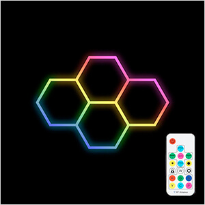 HexGlow RGB Diamond Hex LED Lighting Kit