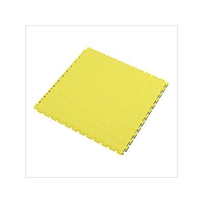 Lock-Tile 7mm Yellow PVC Coin Tile (50 Pack)