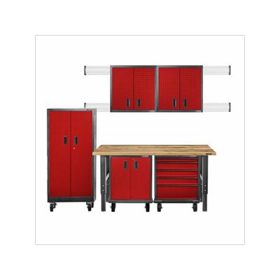 Gladiator Premier 11-Piece Red Garage Cabinet Set