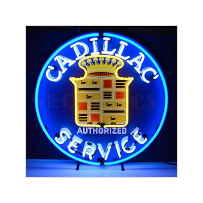 Neonetics Cadillac Service 24-Inch Neon Sign