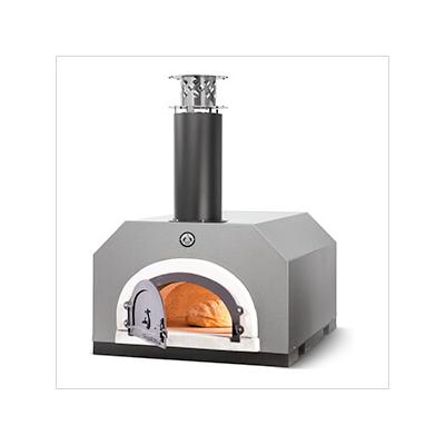 Chicago Brick Oven 38" x 28" Countertop Wood Fired Pizza Oven (Silver Vein)