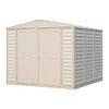 DuraMax DuraMate 8' x 8' Vinyl Shed with Foundation