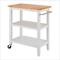 Trinity White Kitchen Cart